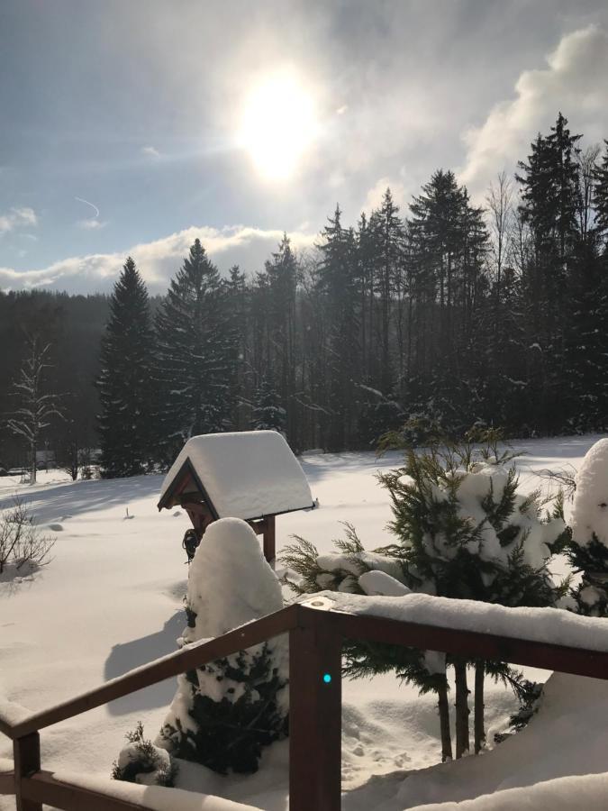 Hotel Na Planyrce Paseky nad Jizerou Esterno foto